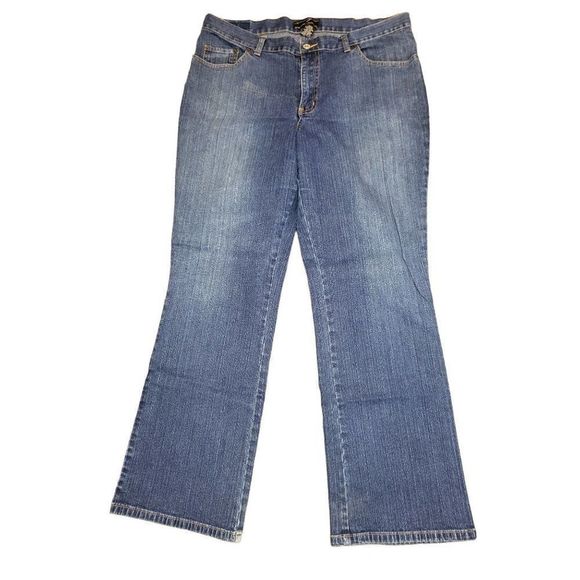 New York And Company Bootcut Sz 14 Petite Jeans Women - Picture 2 of 7